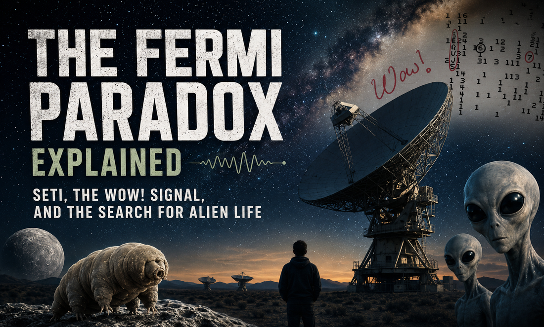 👽 The Fermi Paradox Explained: Why the Universe Feels Suspiciously Quiet