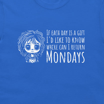 Monday Blues (Girl) - T-Shirt