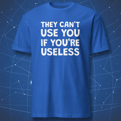 Cynical quote shirt — anti-work design for introverts and office rebels.