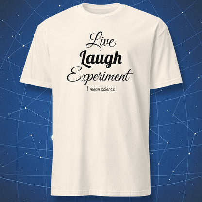Nerd gift idea Live Laugh parody shirt