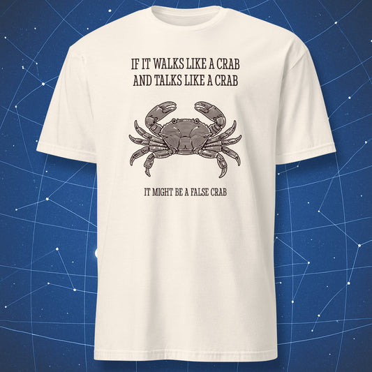 nerd science t-shirt vintage zoological crab illustration